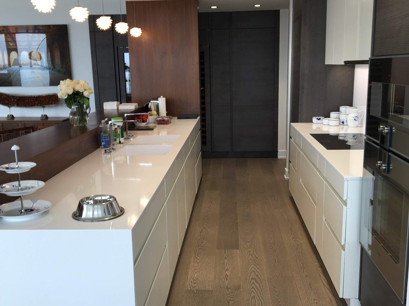 Condo kitchen and new floors